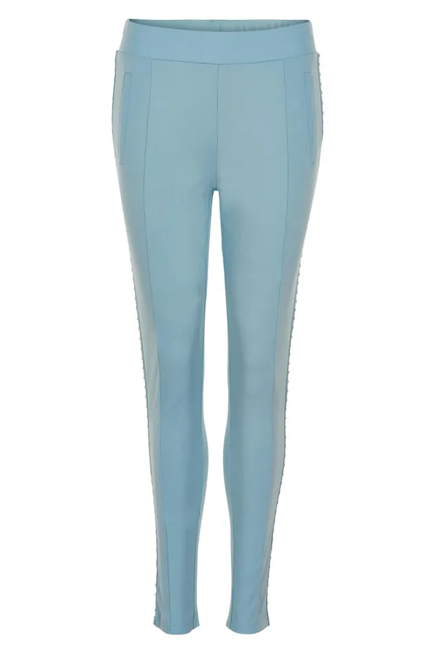 IN FRONT PANTS Women SALINA LEGGIN 13925 505 Light Blue 505