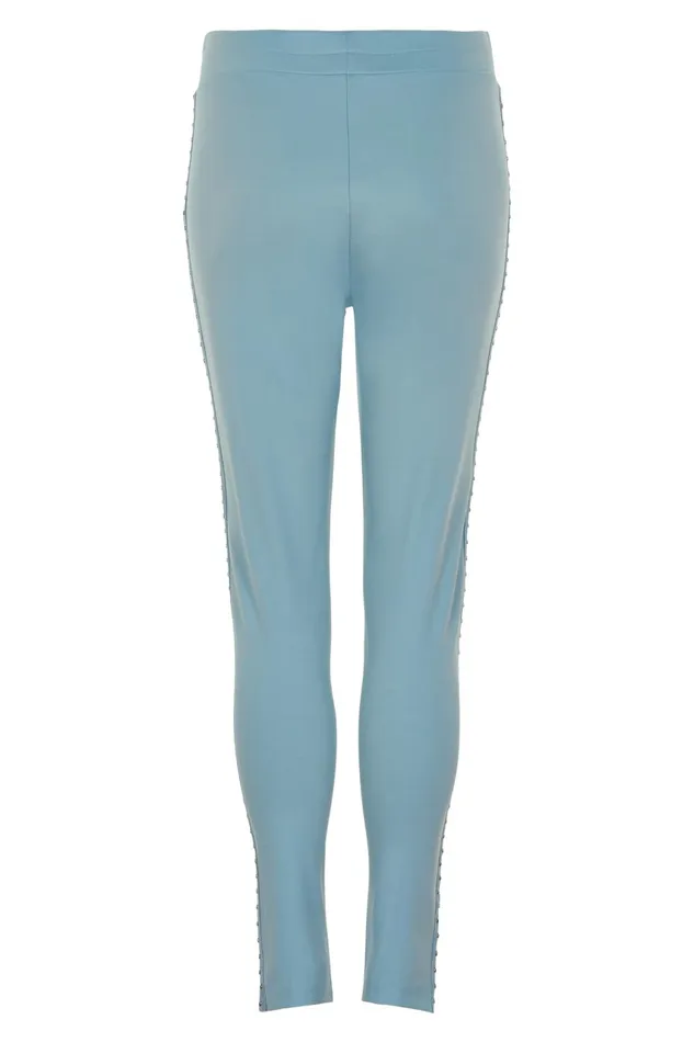 IN FRONT PANTS Women SALINA LEGGIN 13925 505 Light Blue 505