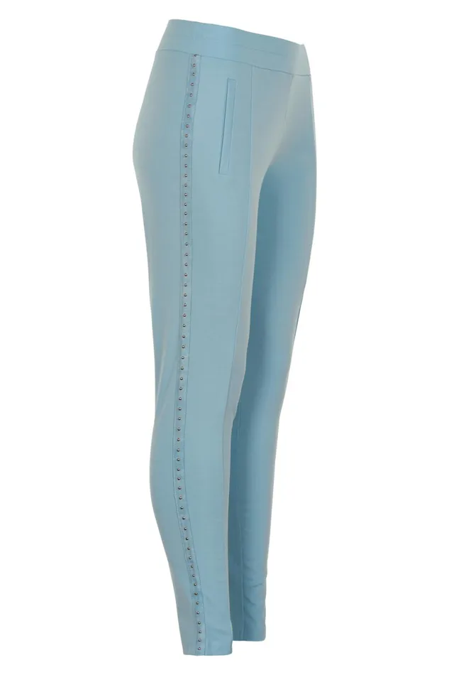 IN FRONT PANTS Women SALINA LEGGIN 13925 505 Light Blue 505