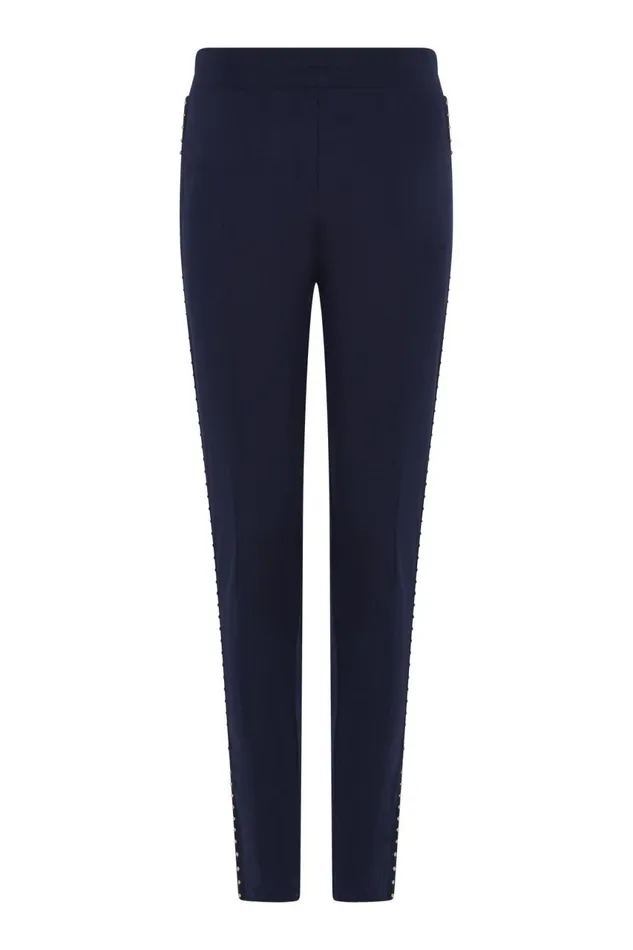 IN FRONT PANTS Women SALINA LEGGIN 13925 518 Ink Blue 518