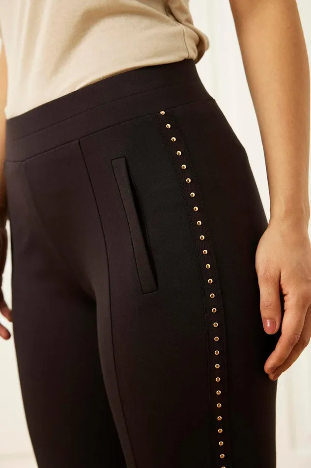 IN FRONT PANTS Women SALINA LEGGIN 13925 801 Brown 801