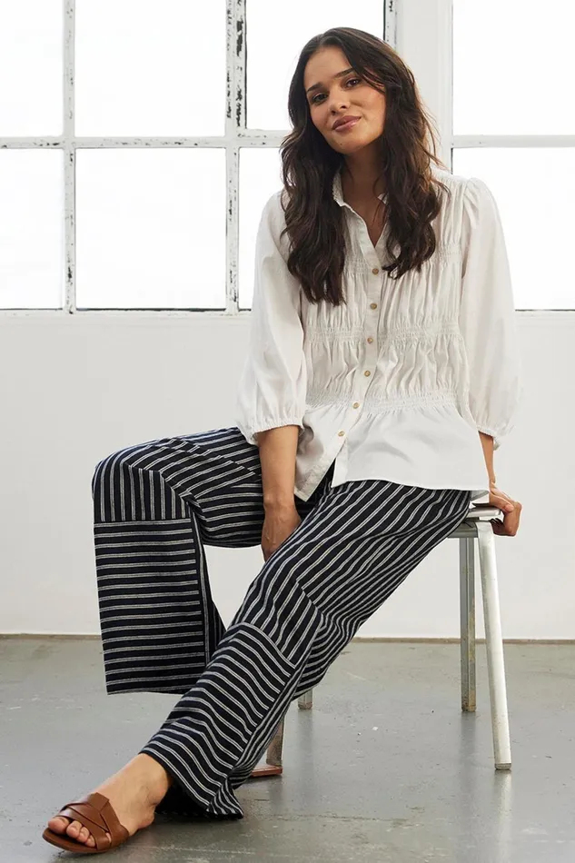 IN FRONT PANTS Women SOPHIE PANTS 16340 591 Navy 591