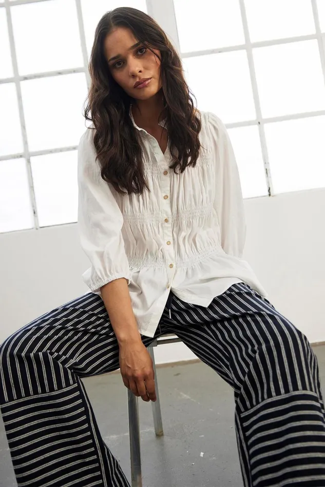 IN FRONT PANTS Women SOPHIE PANTS 16340 591 Navy 591
