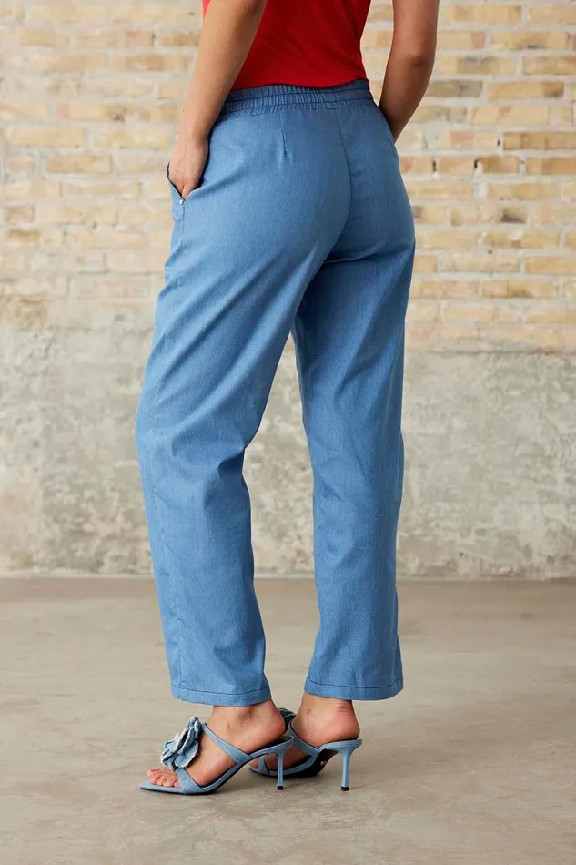 IN FRONT PANTS Women SUSAN PANTS 16100 509 Denim Blue 509