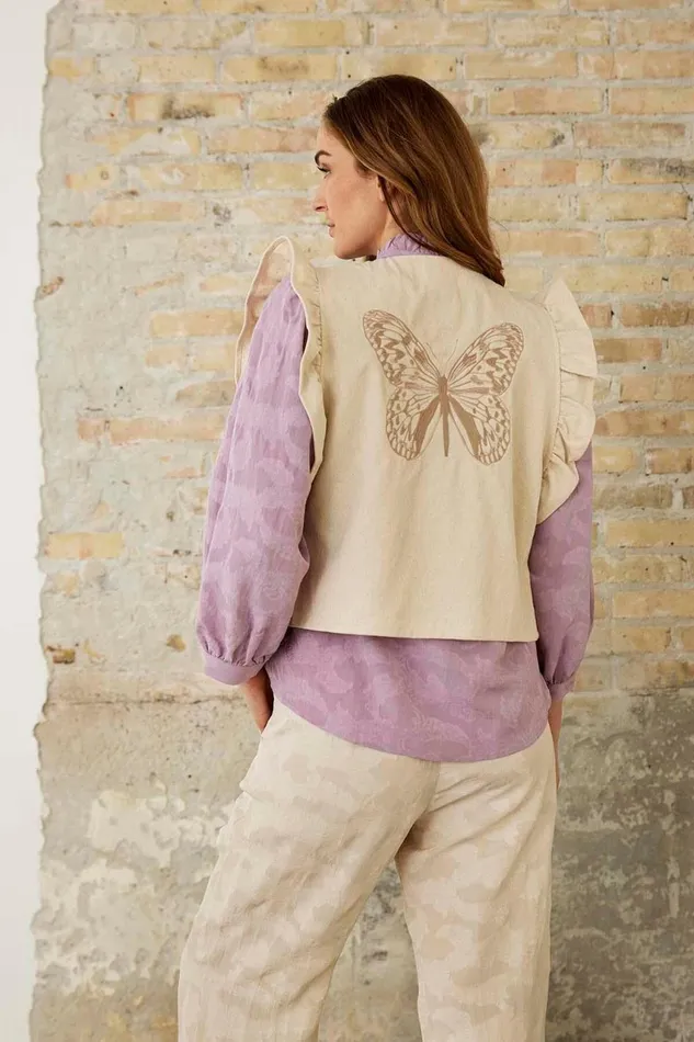 IN FRONT SALE Women AIKO VEST 16120 191 Sand 191