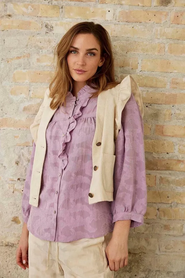IN FRONT SALE Women AIKO VEST 16120 191 Sand 191
