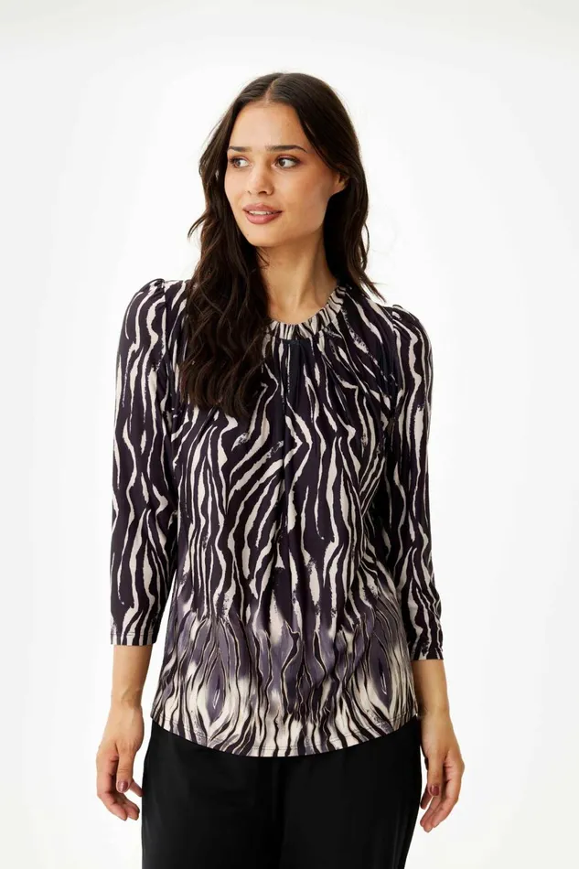 IN FRONT SALE Women GRAZIA BLOUSE 16436 999 Black 999