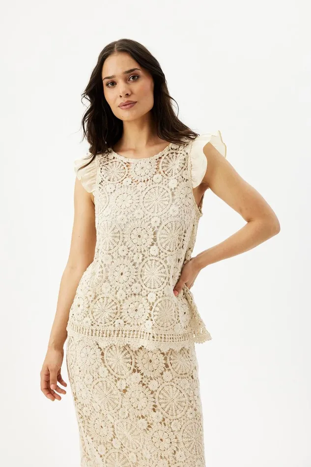 IN FRONT SALE Women LUIS BLOUSE 16327 190 Nature 190