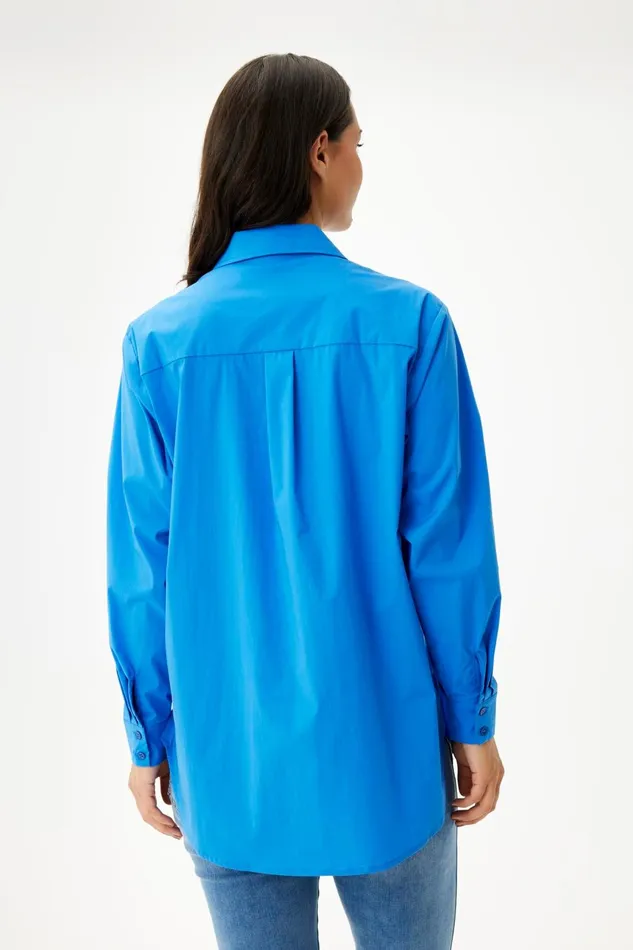 IN FRONT SALE Women TARA SHIRT 16415 502 Royal Blue 502