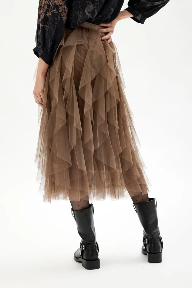 IN FRONT SKIRTS Women ADELINE SKIRT 16425 804 Mocca 804