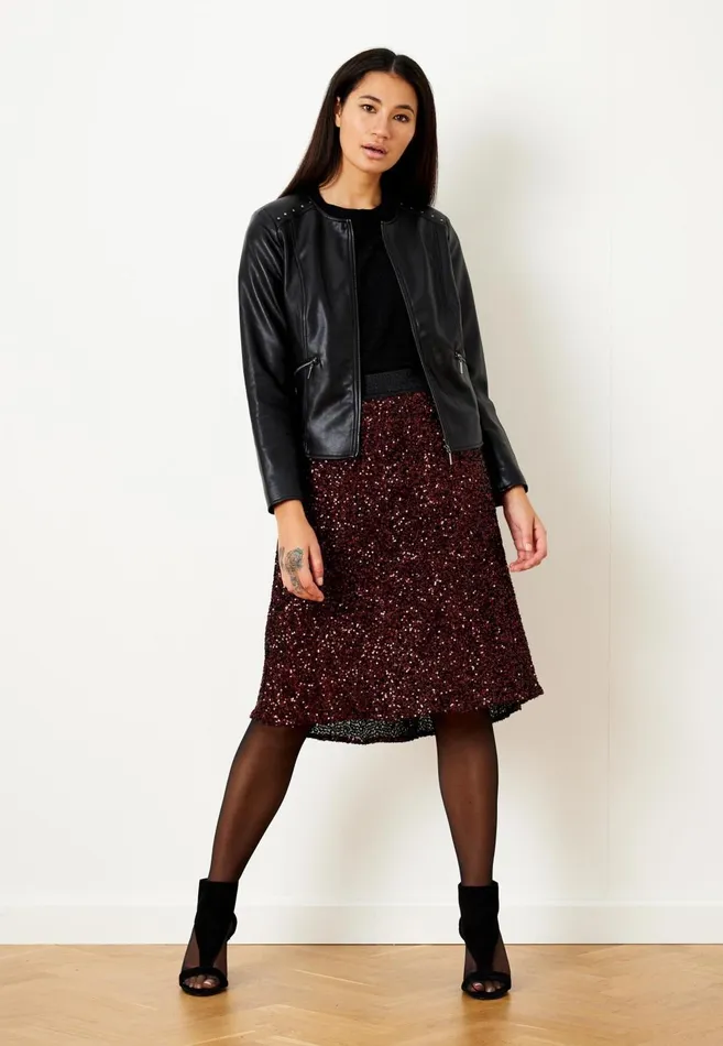 IN FRONT SKIRTS Women BELLA SKIRT 15402 224 Rubi Red 224