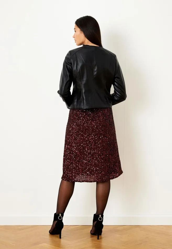 IN FRONT SKIRTS Women BELLA SKIRT 15402 224 Rubi Red 224