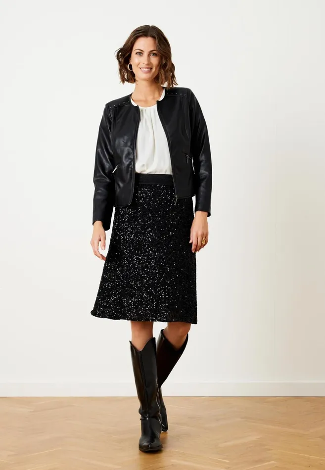 IN FRONT SKIRTS Women BELLA SKIRT 15402 999 Black 999