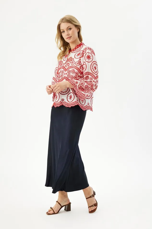 IN FRONT SKIRTS Women ESMERALDA SKIRT 16368 591 Navy 591