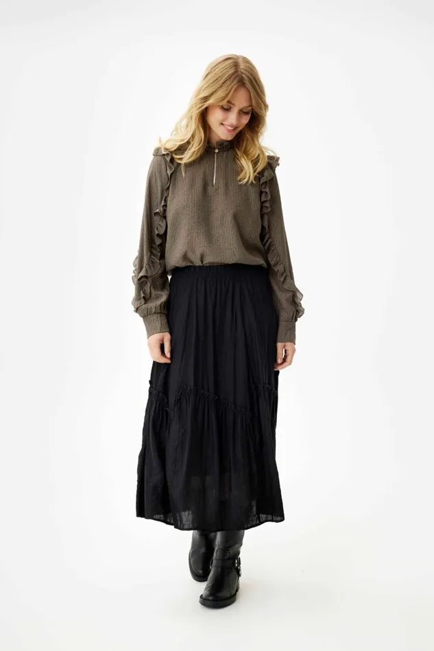 IN FRONT SKIRTS Women FALULA SKIRT 16403 999 Black 999