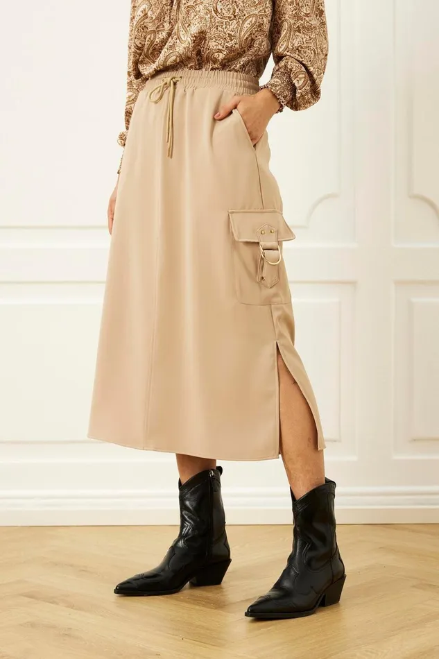 IN FRONT SKIRTS Women FOLLY SKIRT 15871 191 Sand 191