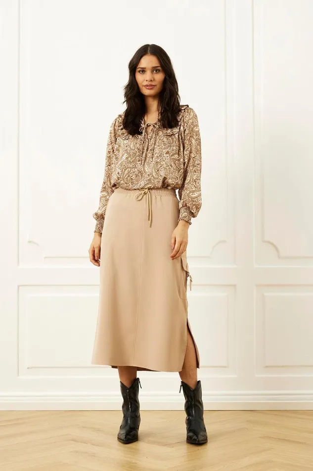 IN FRONT SKIRTS Women FOLLY SKIRT 15871 191 Sand 191 IN FRONT SKIRTS Women FOLLY SKIRT 15871 191 Sand 191
