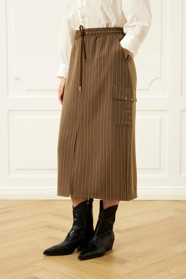 IN FRONT SKIRTS Women HILDA SKIRT 16049 801 Brown 801