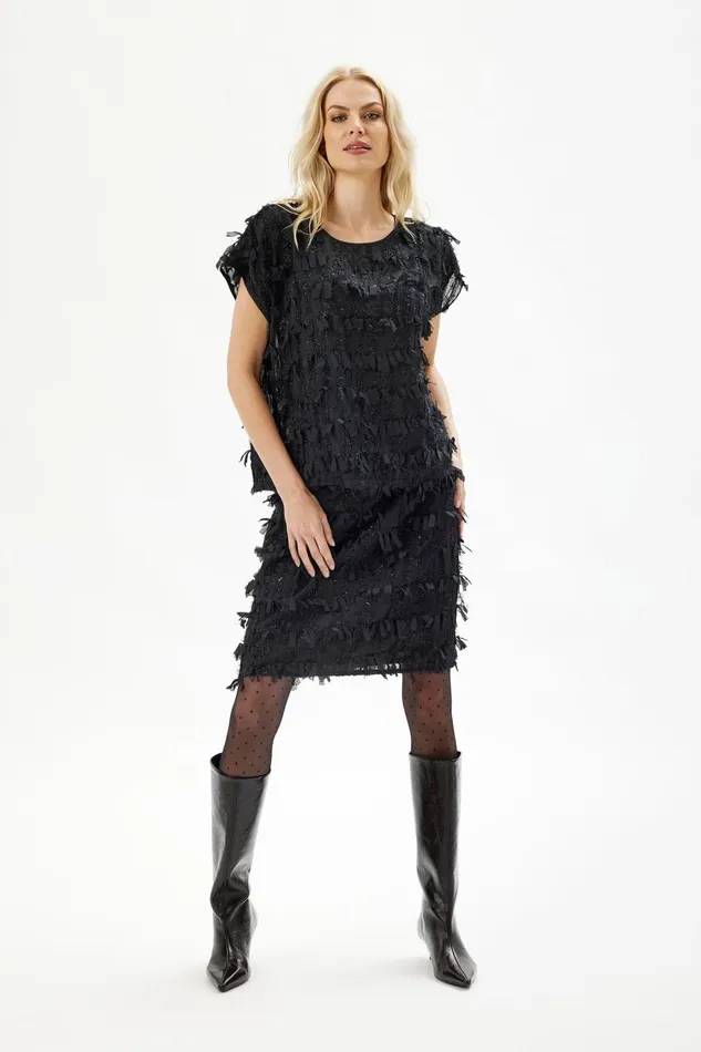 IN FRONT SKIRTS Women ISADORA SKIRT 16500 999 Black 999