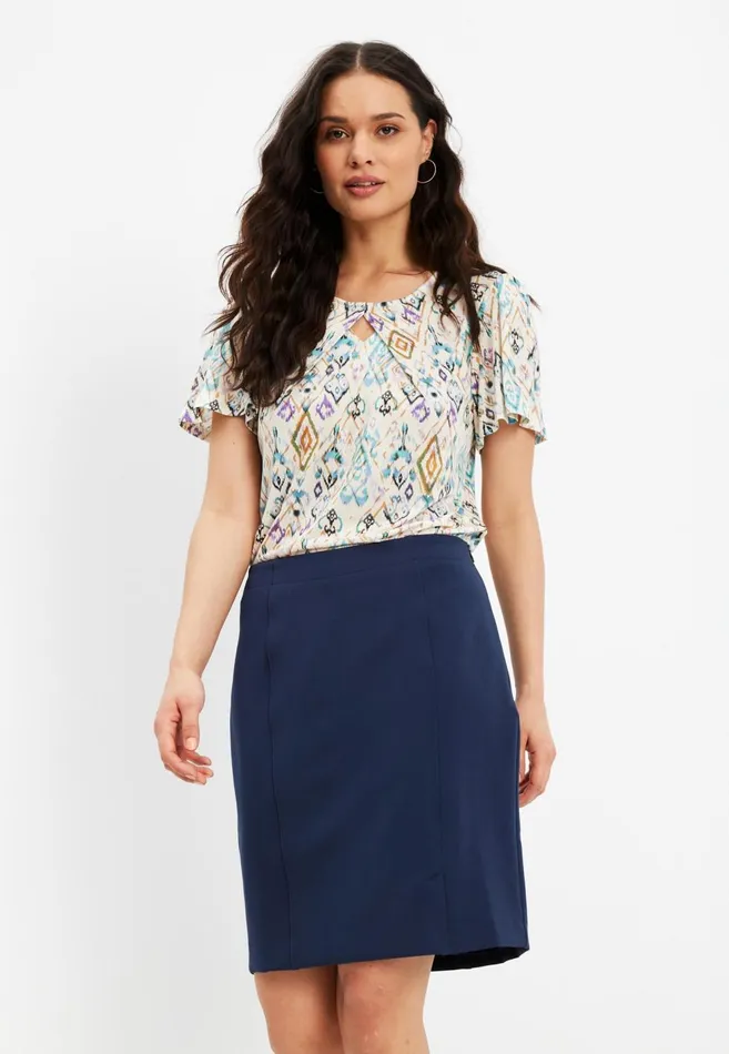 IN FRONT SKIRTS Women LEA SKIRT 15714 591 Navy 591