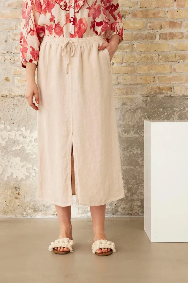 IN FRONT SKIRTS Women LINO SKIRT 16230 190 Nature 190