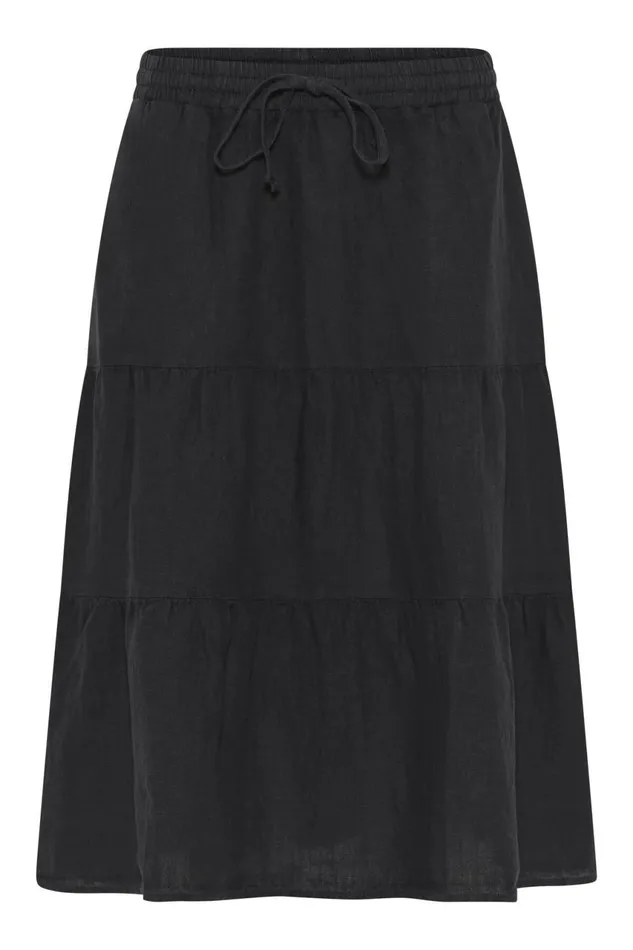IN FRONT SKIRTS Women LINO SKIRT 16237 999 Black 999