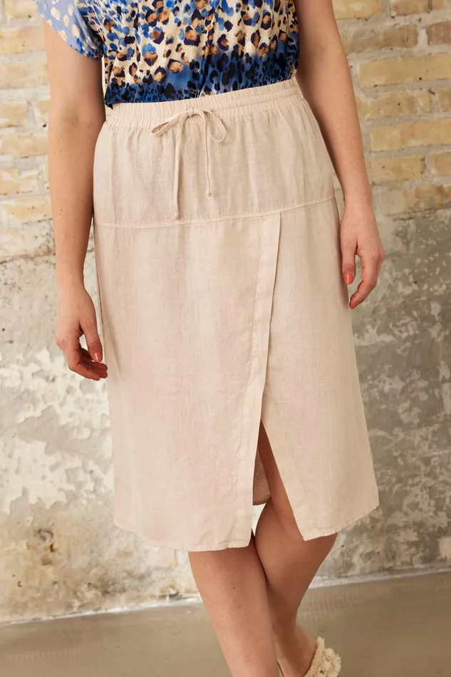 IN FRONT SKIRTS Women LINO SKIRT 16239 190 Nature 190