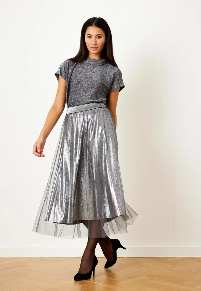 IN FRONT SKIRTS Women LUCIANA SKIRT 15404 011 Silver 011