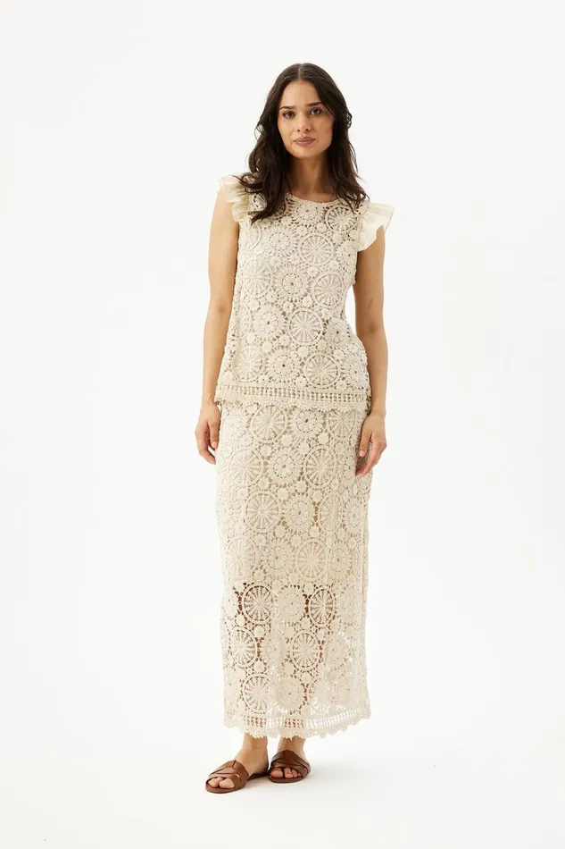 IN FRONT SKIRTS Women LUIS SKIRT 16326 190 Nature 190