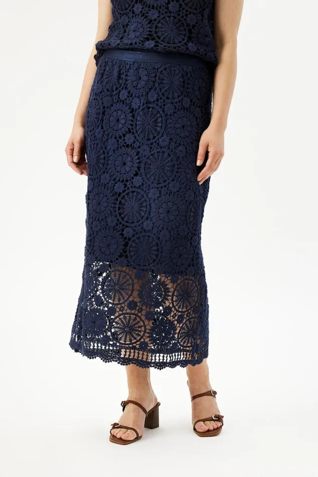 IN FRONT SKIRTS Women LUIS SKIRT 16326 591 Navy 591