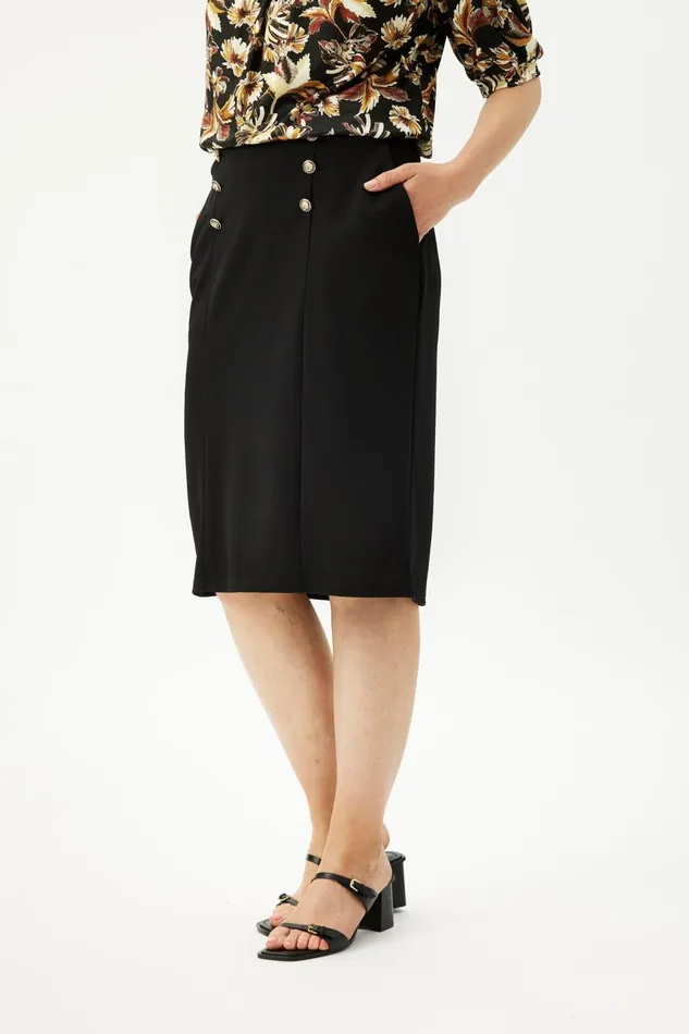 IN FRONT SKIRTS Women PONT SKIRT 16353 999 Black 999