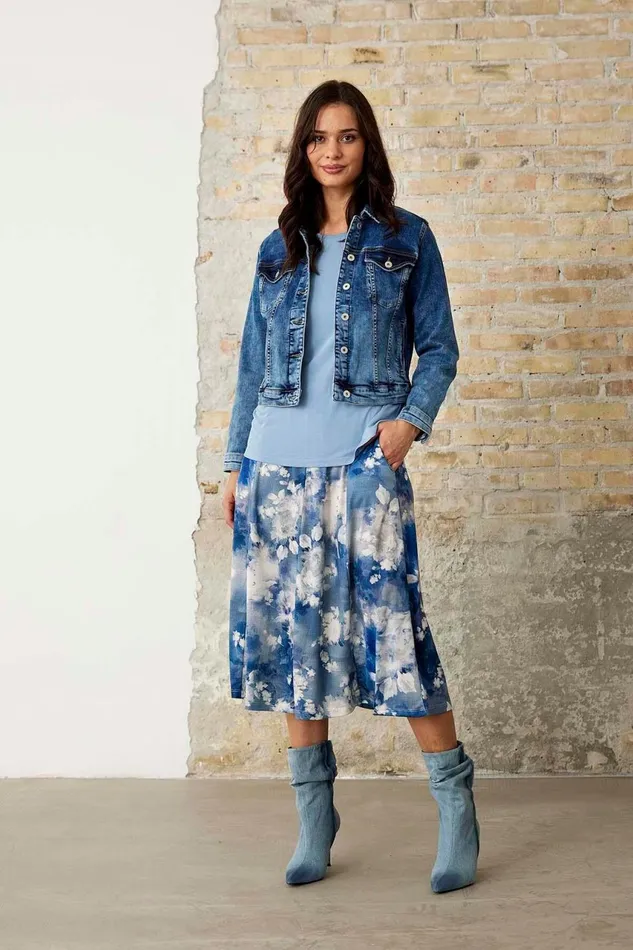 IN FRONT SKIRTS Women SUSSI SKIRT 16175 501 Blue 501