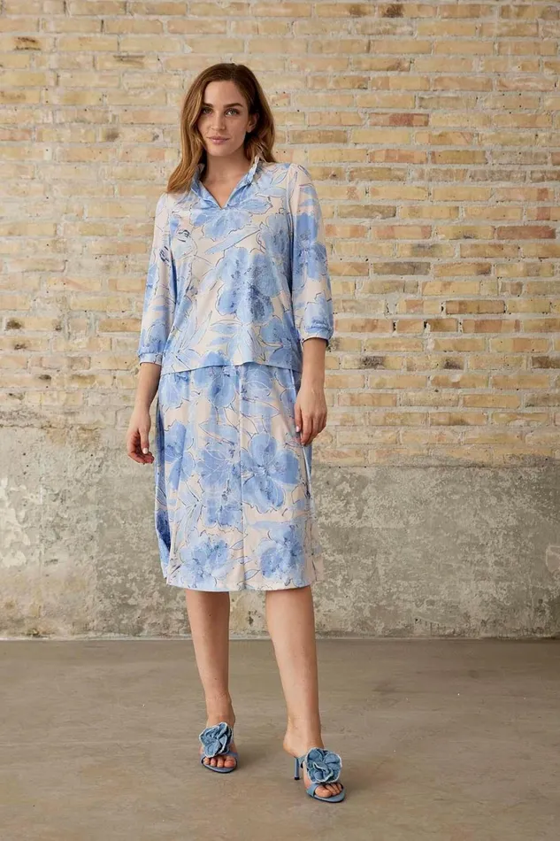 IN FRONT SKIRTS Women SUSSI SKIRT 16178 505 Light Blue 505