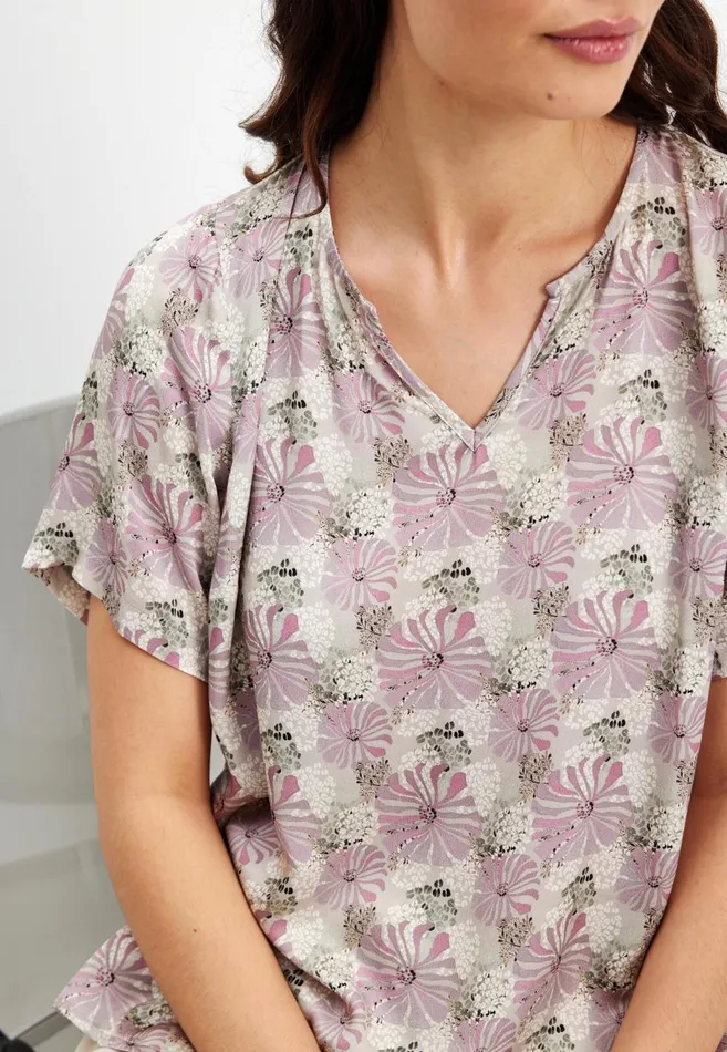 IN FRONT TOPS TSHIRTS Women ASH BLOUSE 15620 215 Rose 215