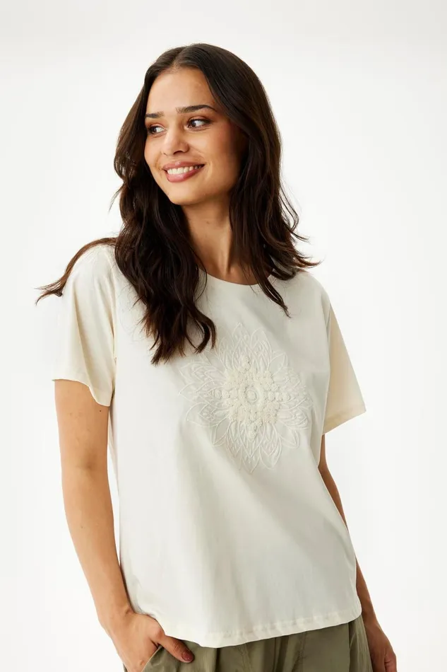 IN FRONT TOPS TSHIRTS Women DAPHNY TSHIRT 16410 020 Off White 020