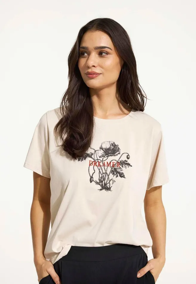 IN FRONT TOPS TSHIRTS Women DREAM TSHIRT 16393 005 Cream 005