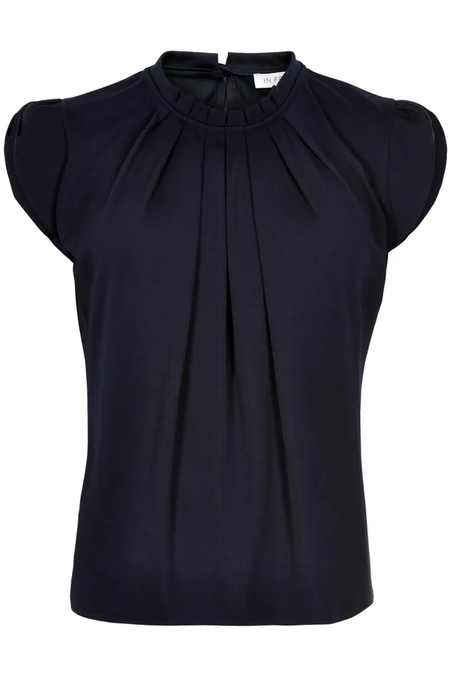 IN FRONT TOPS TSHIRTS Women GRAZIA BLOUSE 13028 591 Navy 591
