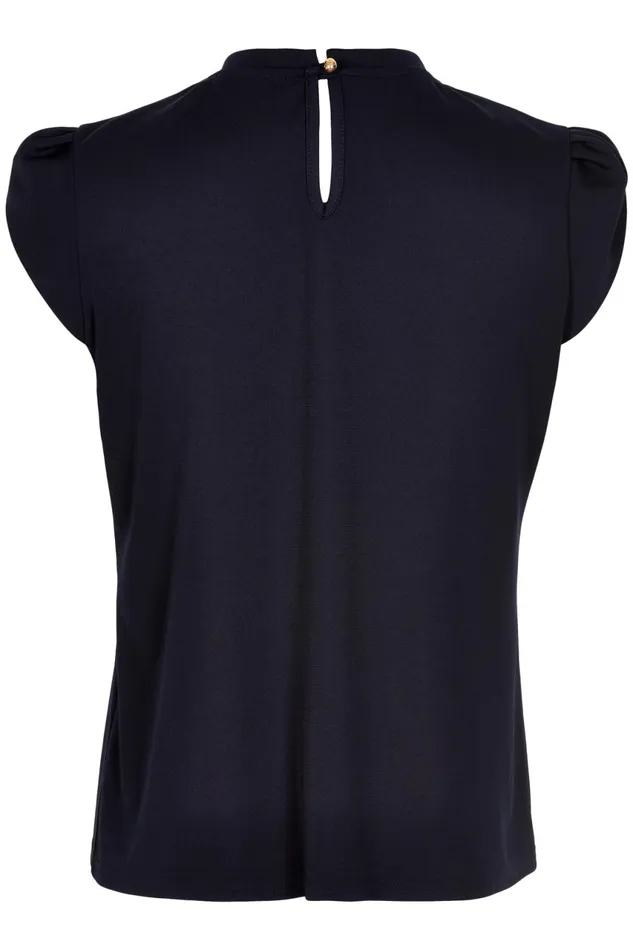 IN FRONT TOPS TSHIRTS Women GRAZIA BLOUSE 13028 591 Navy 591