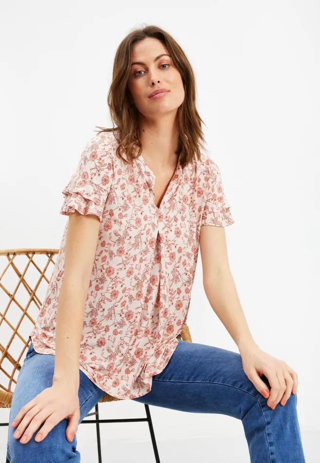 IN FRONT TOPS TSHIRTS Women LILLI BLOUSE 15759 190 Nature 190