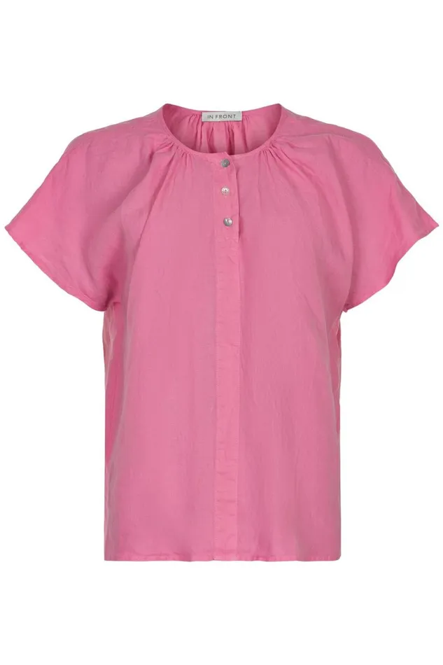 IN FRONT TOPS TSHIRTS Women LINO BLOUSE 15035 221 Pink 221