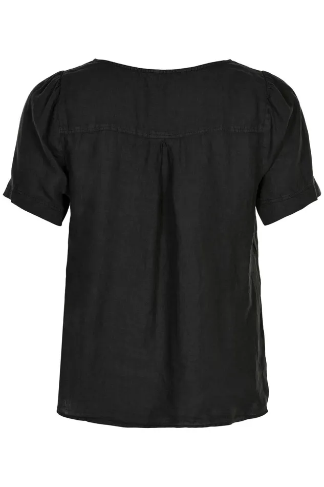 IN FRONT TOPS TSHIRTS Women LINO BLOUSE 15038 999 Black 999