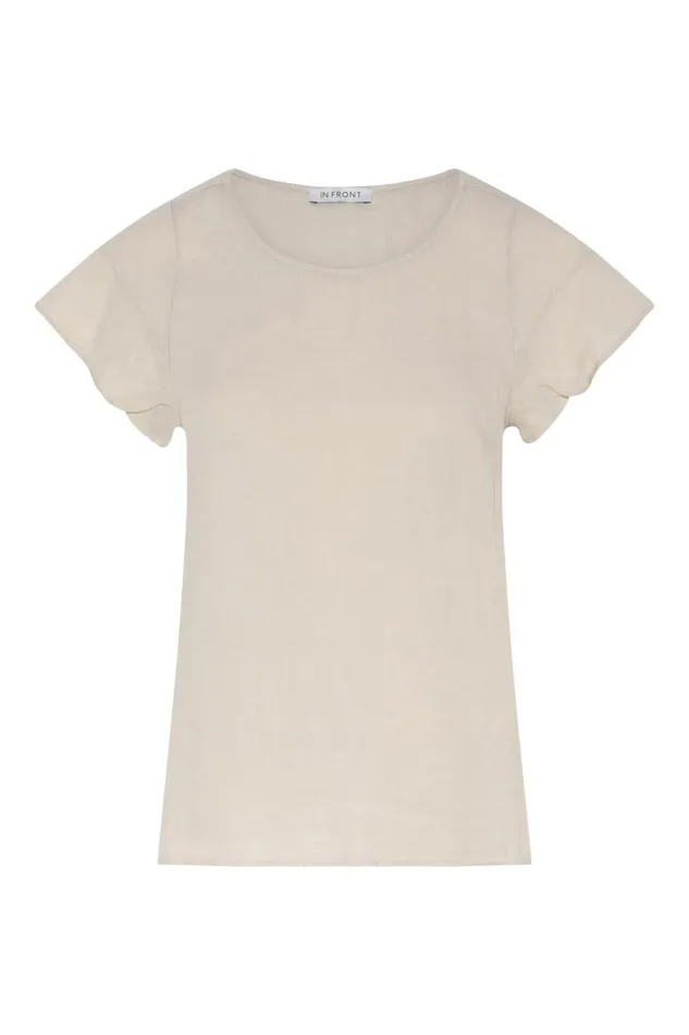 IN FRONT TOPS TSHIRTS Women LINO BLOUSE 15692 190 Nature 190