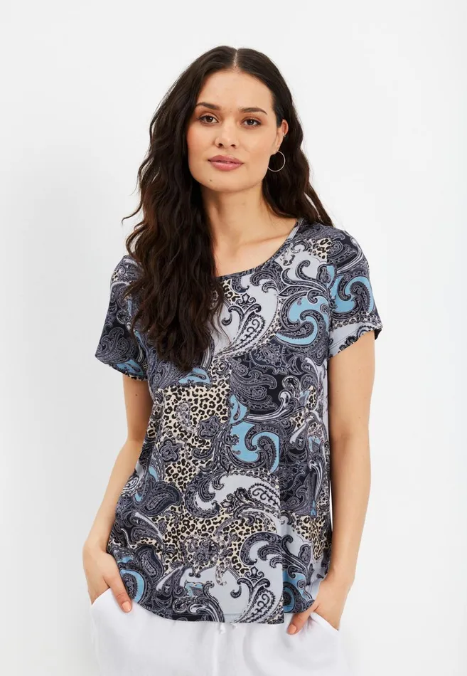 IN FRONT TOPS TSHIRTS Women LOLA TSHIRT 15715 501 Blue 501