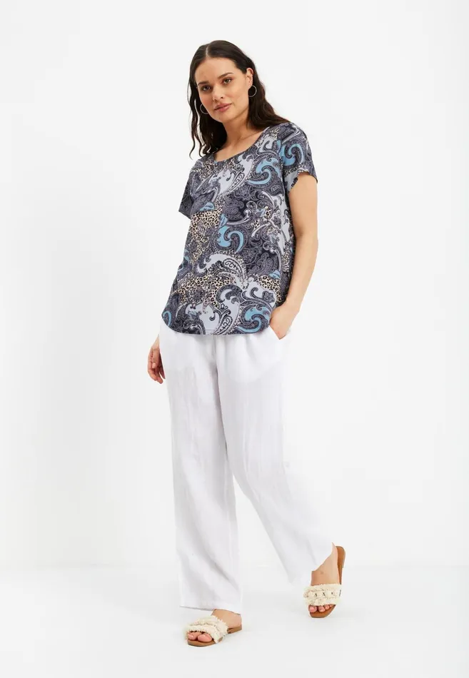 IN FRONT TOPS TSHIRTS Women LOLA TSHIRT 15715 501 Blue 501