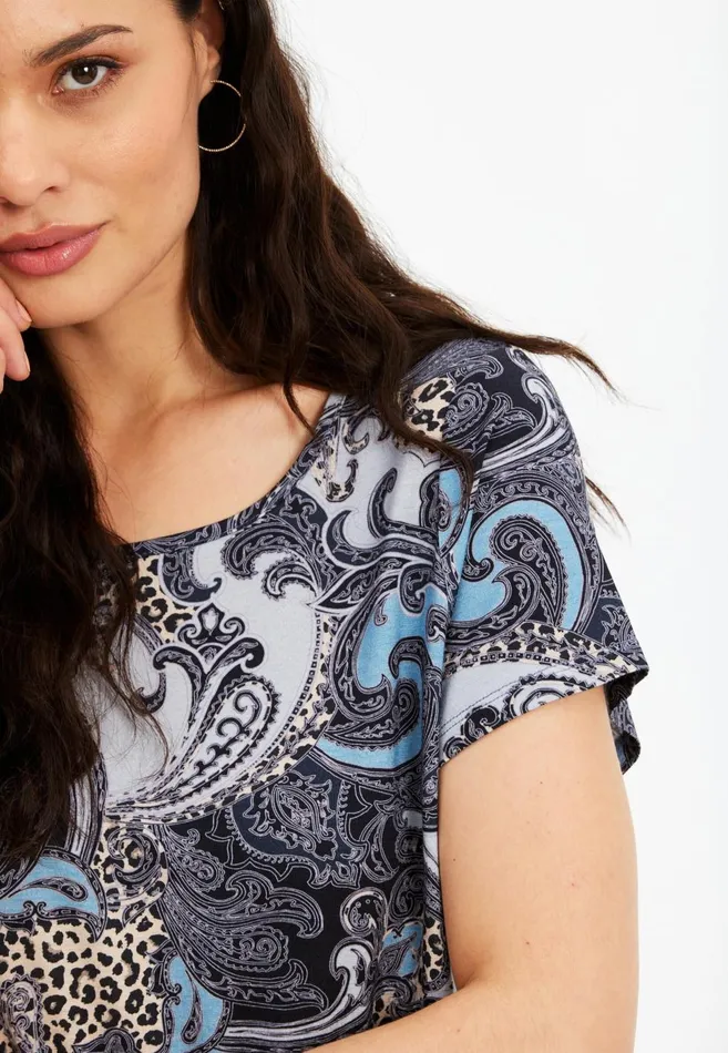 IN FRONT TOPS TSHIRTS Women LOLA TSHIRT 15715 501 Blue 501