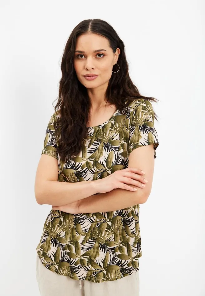 IN FRONT TOPS TSHIRTS Women MATILDA TSHIRT 15717 615 Green 615