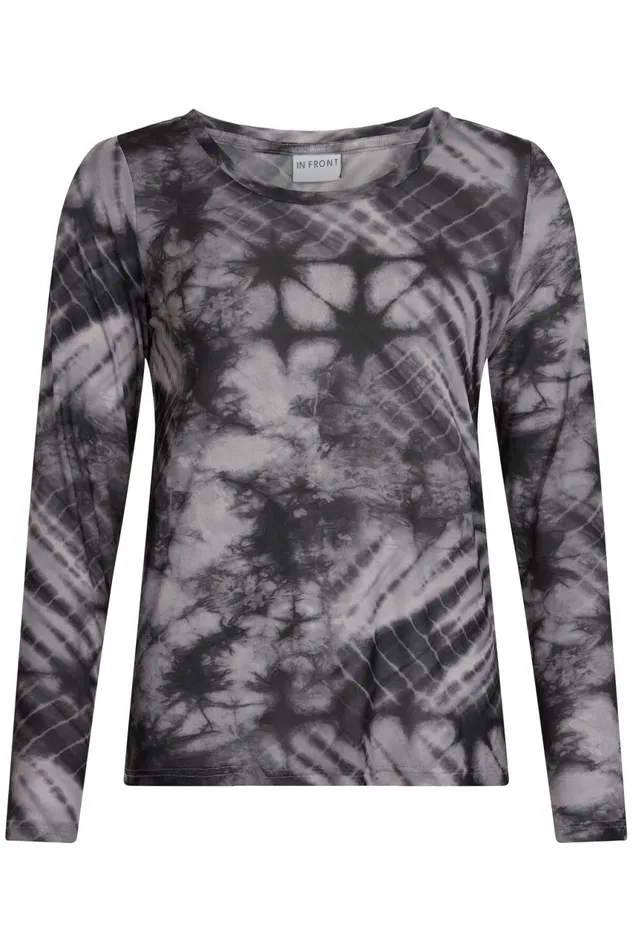 IN FRONT TOPS TSHIRTS Women MESH TSHIRT 14837 921 Grey 921