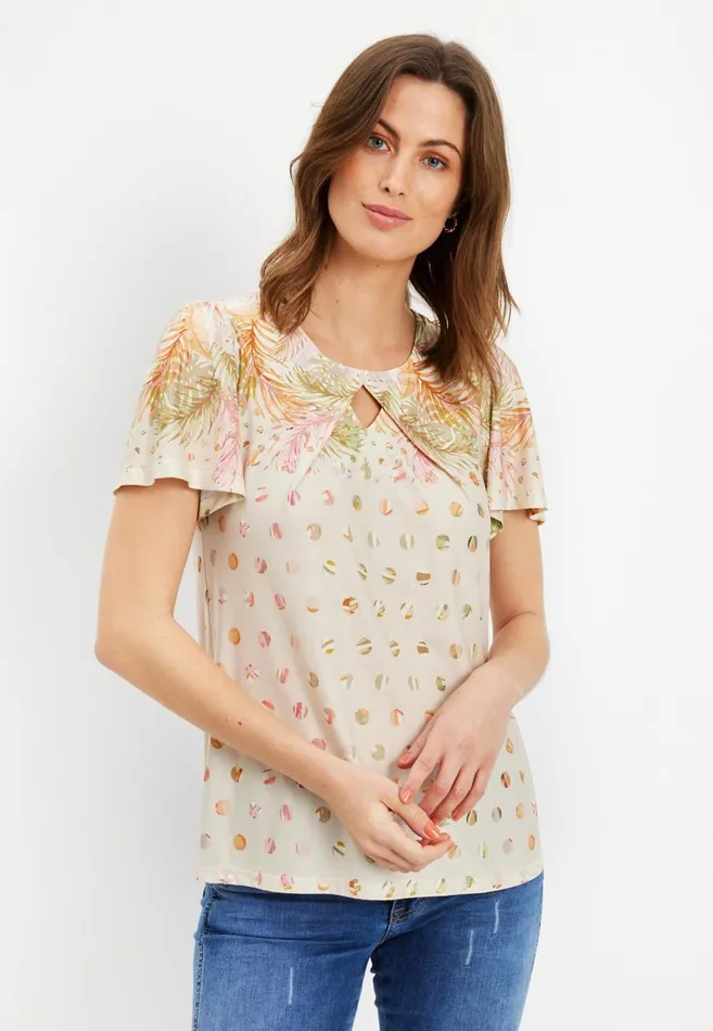 IN FRONT TOPS TSHIRTS Women MILA BLOUSE 15761 190 Nature 190