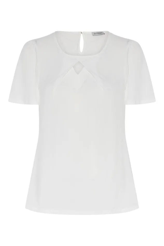 IN FRONT TOPS TSHIRTS Women MILA BLOUSE 15781 020 Off White 020