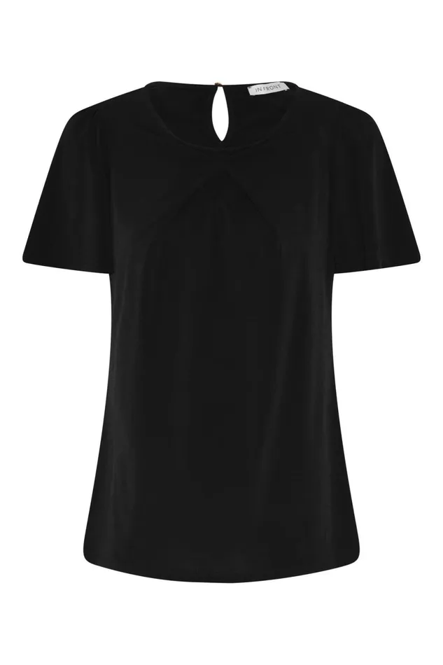 IN FRONT TOPS TSHIRTS Women MILA BLOUSE 15781 999 Black 999